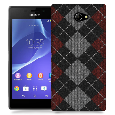 Skal till Sony Xperia M2 - Stickat - Mönster