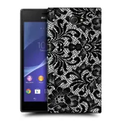 Skal till Sony Xperia M2 - Svart spets