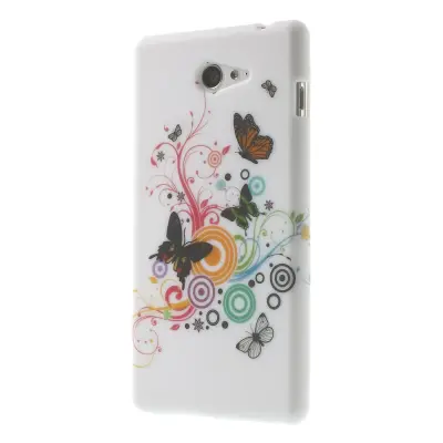 Skal till Sony Xperia M2 - Three Butterflies