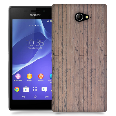 Skal till Sony Xperia M2 - Trägolv