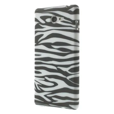 Skal till Sony Xperia M2 - Zebra