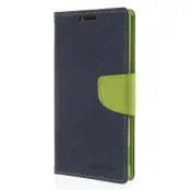 Mercury Plånboksfodral till Sony Xperia M4 Aqua - MörkBlå
