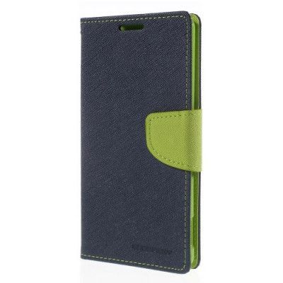Mercury Plånboksfodral till Sony Xperia M4 Aqua - MörkBlå