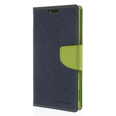 Mercury Plånboksfodral till Sony Xperia M4 Aqua - MörkBlå