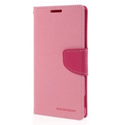 Mercury Plånboksfodral till Sony Xperia M4 Aqua - Rosa