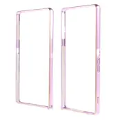 Metal Bumper till Sony Xperia M4 Aqua - Rosa