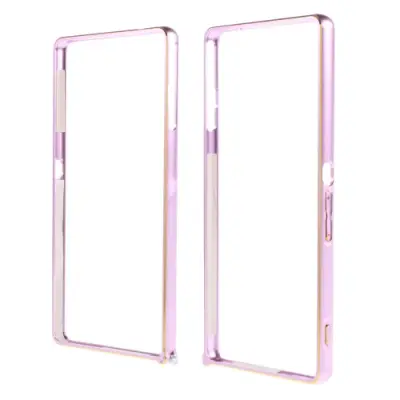 Metal Bumper till Sony Xperia M4 Aqua - Rosa