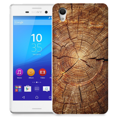 Skal till Sony Xperia M4 Aqua - Åldersringar träd