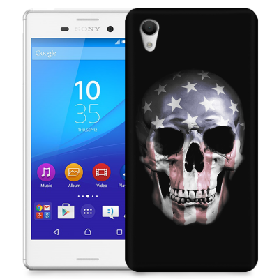 Skal till Sony Xperia M4 Aqua - American Skull