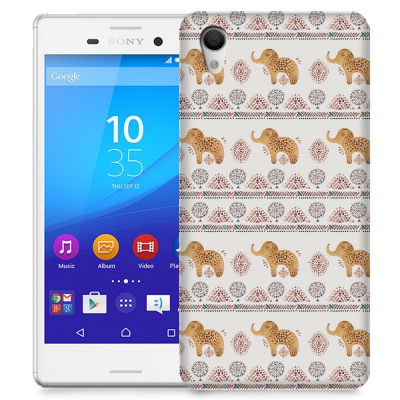 Skal till Sony Xperia M4 Aqua - Babyelefanter