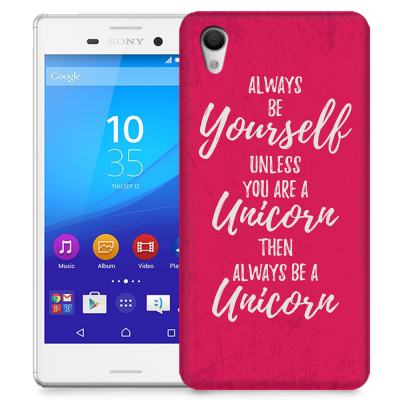 Skal till Sony Xperia M4 Aqua - Be a unicorn