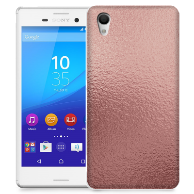 Skal till Sony Xperia M4 Aqua - Cement - Rosa