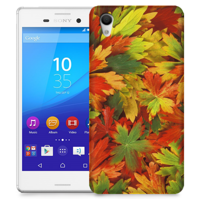 Skal till Sony Xperia M4 Aqua - Höstlöv