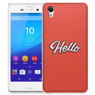 Skal till Sony Xperia M4 Aqua - Hello