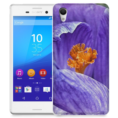Skal till Sony Xperia M4 Aqua - Krokus