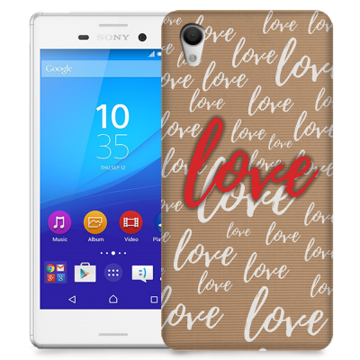 Skal till Sony Xperia M4 Aqua - Love