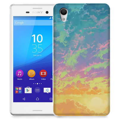 Skal till Sony Xperia M4 Aqua - Målning Himmel