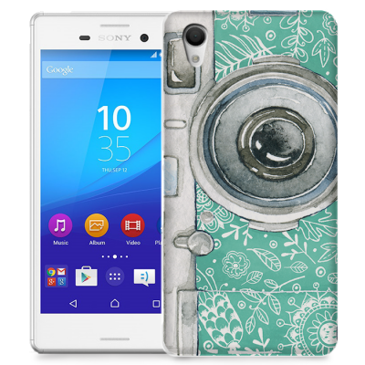 Skal till Sony Xperia M4 Aqua - Målning - Kamera