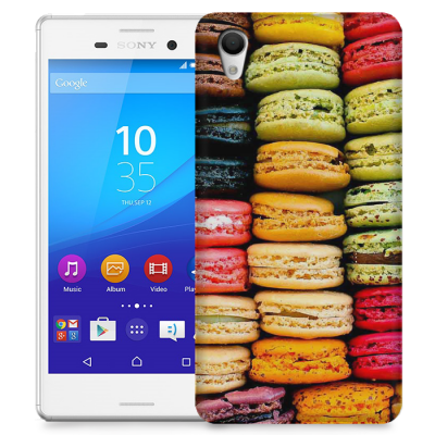 Skal till Sony Xperia M4 Aqua - Macarons
