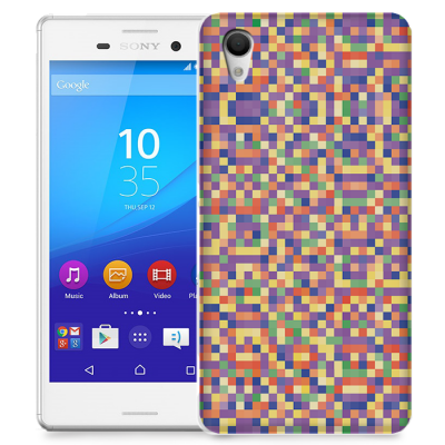 Skal till Sony Xperia M4 Aqua - Pixlar