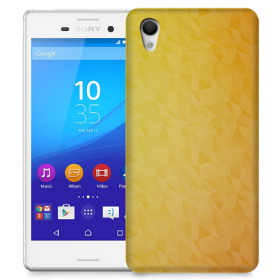 Skal till Sony Xperia M4 Aqua - Prismor - Gul