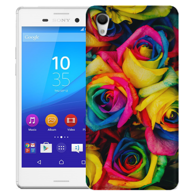 Skal till Sony Xperia M4 Aqua - Rosor