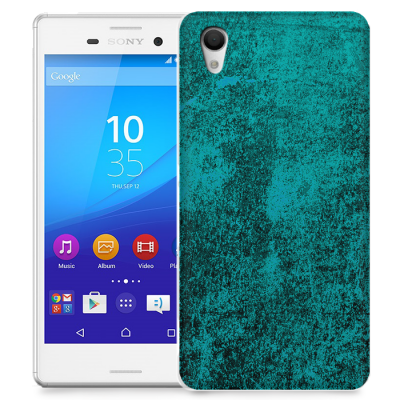 Skal till Sony Xperia M4 Aqua - Rost - Turkos