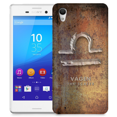 Skal till Sony Xperia M4 Aqua - Stjärntecken - Vågen