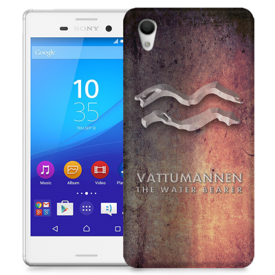 Skal till Sony Xperia M4 Aqua - Stjärntecken - Vattumannen