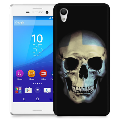 Skal till Sony Xperia M4 Aqua - Swedish Skull