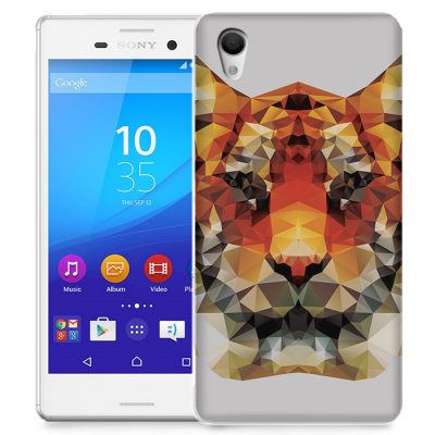 Skal till Sony Xperia M4 Aqua - Tiger