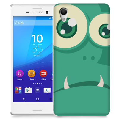 Skal till Sony Xperia M4 Aqua - Turkost monster