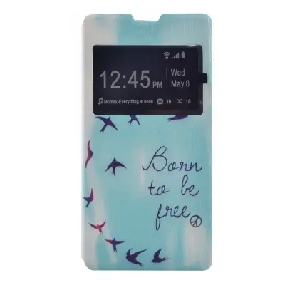 Plånboksfodral till Sony Xperia M5 - Born to be Free