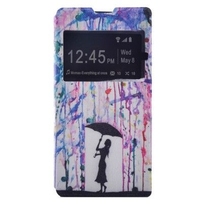 Plånboksfodral till Sony Xperia M5 - Colorful Rain