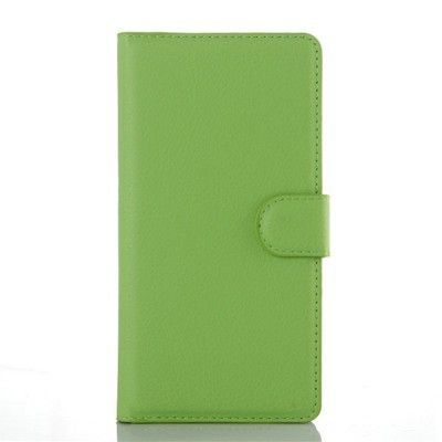 Plånboksfodral till Sony Xperia M5 - Grön