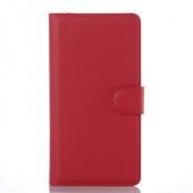 Plånboksfodral till Sony Xperia M5 - Röd