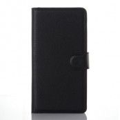 Plånboksfodral till Sony Xperia M5 - Svart