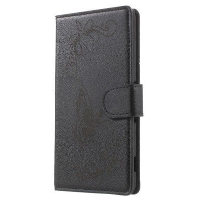 Plånboksfodral till Sony Xperia M5 - Svart