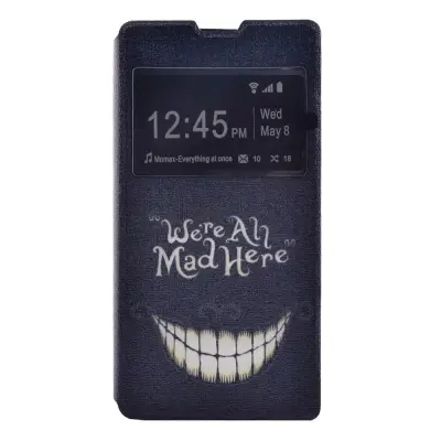 Plånboksfodral till Sony Xperia M5 - We're All Mad Here