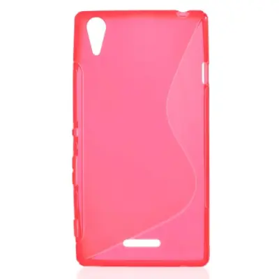 FlexiCase Skal till Sony Xperia T3 (Magenta)