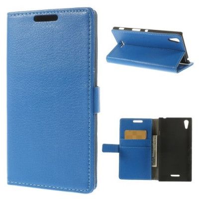 Litchi Plånboksfodral till Sony Xperia T3