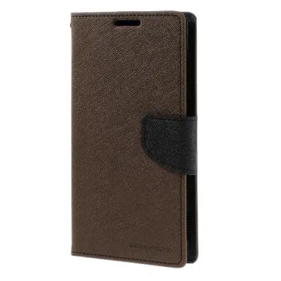 Mercury Fancy Plånboksfodral till Sony Xperia T3 (Brun)