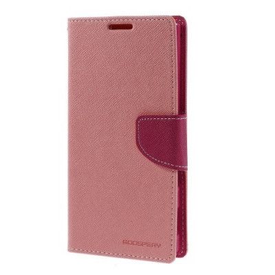 Mercury Fancy Plånboksfodral till Sony Xperia T3 (Rosa)