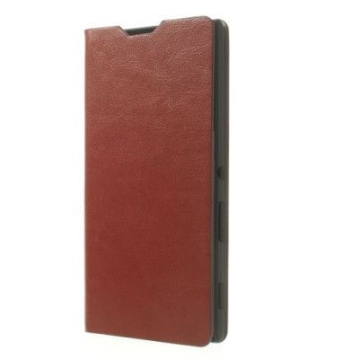 Plånboksfodral till Sony Xperia T3 (Brun)