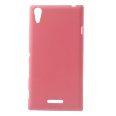 Rubberized Skal till Sony Xperia T3 - Rosa
