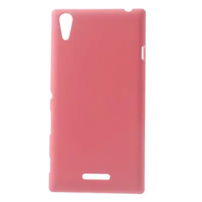 Rubberized Skal till Sony Xperia T3 - Rosa