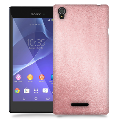 Skal till Sony Xperia T3 - Cement - Ljusrosa