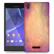 Skal till Sony Xperia T3 - Grunge texture - Persika
