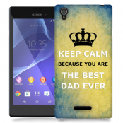 Skal till Sony Xperia T3 - Keep Calm - Best dad