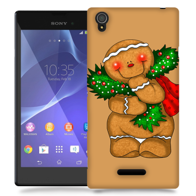 Skal till Sony Xperia T3 - Pepparkaksgubbe